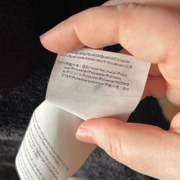 ***PRELOVED*** Hugo Boss Vegan Leather Moto Jacket - Picture 12 of 12